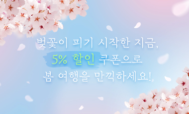 벚꽃 엔딩 5% 할인
