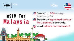 말레이시아 eSIM 이심카드 에어허브(Airhub) 