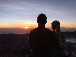 (발리의 새벽) 바투르 산 해돋이, 일출 감상 트레킹 투어 (아침 식사 포함)