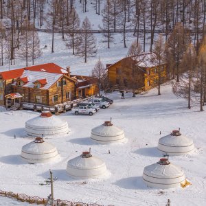 [겨울몽골]겨울사막, 겨울 온천/2박3일 겨울중부 힐링코스