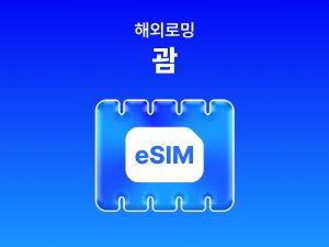  [괌] eSIM 데이터 무제한 (1GB)