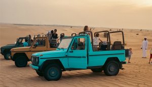 [두바이] 빈티지 G-클래스 알 마룸 오아시스 헤리티지 사파리 투어