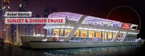 [두바이] 럭셔리 마리나 선셋 or 디너 크루즈 by Xclusive Marina Cruise