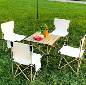 휴대용 경량 캠핑의자 등받이 접이식 백패킹 체어 낚시