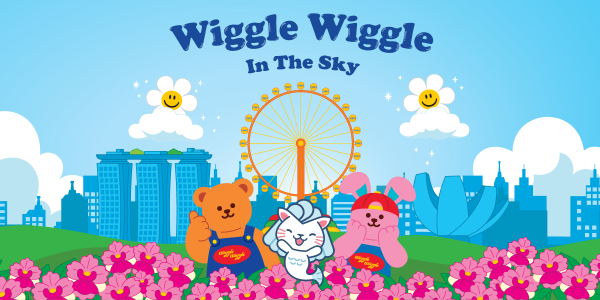 [싱가포르 플라이어 X 위글위글 콜라보!]  위글위글 플라이어 (Wiggle Wiggle)