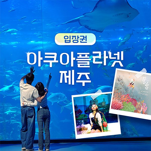 아쿠아플라넷 제주 입장권 & 늦은오후권 (25.11월)