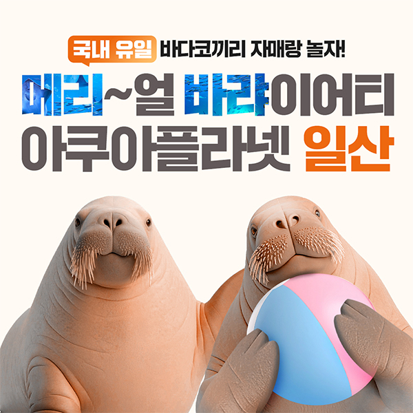 [일산] 아쿠아플라넷 입장권(12/1~12/31)
