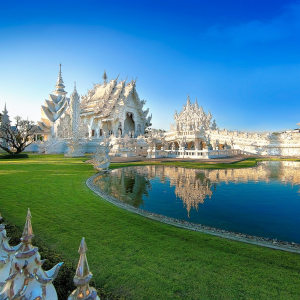 (한국어가이드) 치앙라이 화이트템플 + 블루템플 + 카페 + 싱하파크 단독 투어 / 치앙마이 출발