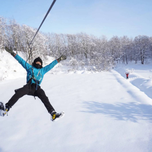 [홋카이도] 포레스트 어드벤처 에니와 체험권 (짚트립 투어)