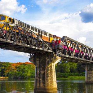 (한국어가이드) 칸차나부리 사파리파크 + 에라완국립공원 + 콰이강의다리 + 미나카페 단독 투어