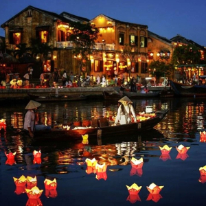 (한국어가이드) 호이안 올드타운 야경 + 바구니 배 + 오행산 단독 투어 / 다낭 출발