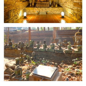 치앙마이 왓우몽 사원 + 도이수텝 사원 반일 단독 투어 / 한국어 가이드 선택 가능