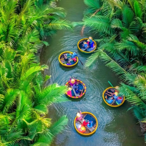 (한국어가이드) 호이안 올드타운 야경 + 바구니 배 + 오행산 단독 투어 / 다낭 출발