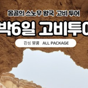 [겨울몽골]5박6일 고비사막