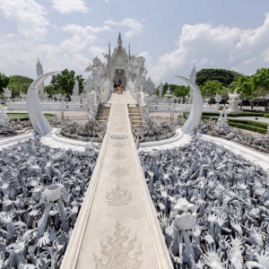 (한국어가이드) 치앙라이 화이트템플 + 블루템플 + 카페 + 싱하파크 단독 투어 / 치앙마이 출발