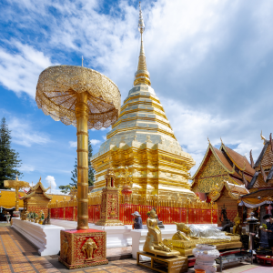 (한국어가이드) 치앙마이 반캉왓 + 도이수텝 사원 야경 조인 투어